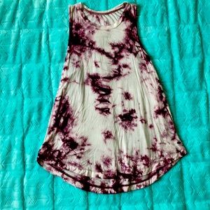 Tie-dye tank top